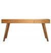 STOCKROOM Clayton Solid Oak Wood Console Table