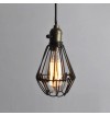 Elvar Loft Style Wire Pendant Lamp 