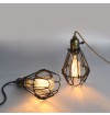 Elvar Loft Style Wire Pendant Lamp 