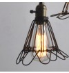 Elvar Loft Style Wire Pendant Lamp 