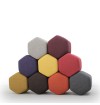 Honey Comb Ottoman