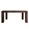 Jacob Chunky Solid Oak Wood Dining Table