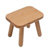 Kibby Solid Oak Wood Kids Stool