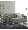 Merton Leather Feather Down Sofa - 2 seater