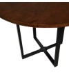 Nacio Industrial Loft Style Round Table