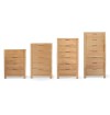 Navanna Solid Oak Wood Storage Sideboar