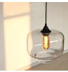 Navi Industrial Loft Style Glass Pendant Lamp