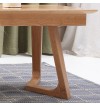 Nilam Solid Wood Dining Bench and Coffee Table
