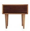 Oscar Solid Oak Wood Side Table
