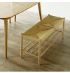 Otakar Solid Oak Wood Shoe Rack Bench