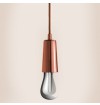 Rose Cooper Bulb Pendant Light