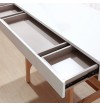 Pridon Contemporary Desk with 3 Drawers