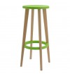 Razar Modern Bar Stool - Green