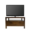 Renny Solid Oak Wood TV Cabinet