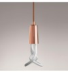 Rose Cooper Bulb Pendant Light