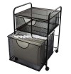 Severino Storage Hanging File and Storage Cart