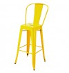 Xavier Pauchard Style Tolix Bar Stool - High-Back