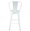 Xavier Pauchard Style Tolix Bar Stool - High-Back