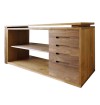 Torque Solid Oak Wood Working Desk