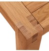Victoria Solid Oak Wood Bench