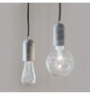 Visala Concrete Drop Cap Light