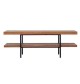Mateo Industrial Style Solid Wood Coffee Table / TV Cabinet