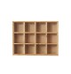 Adrian Solid Fir Wood Mini Storage Cubicle