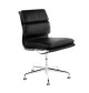 Eames Style Softpad Lowback Fixed Office Chair (Without Armrest)