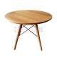Eames Style Solid Oak Wood Table