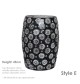GRAND DRUM / STOOL - Royal Pattern