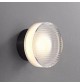 Kaluxy Round Glass Contemporary Wall Lamp
