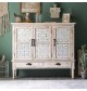 Morocco Vintage Style 3 Doors Accent Cabinet / Sideboard