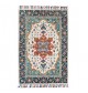 Nordic Plant Blue Flower Rug / Carpet