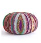  Nepal Style Knitted Ottoman / Pouf