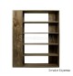 Shelly solid reclaimed Elm wood bookshelf