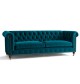 STOCKROOM Chesterfield Fabric Sofa - Deluxe - 2 & 3 Seaters