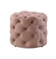 STOCKROOM Chesterfield Sofa Mini Round Ottoman / Pouf