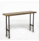 STOCKROOM Modern Industry Solid Wood Console Table