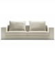 Vella Fabric Feather Down Sofa - 2 seater