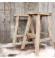 Vintage Rustic Wooden Bar Stool