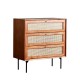 Angelos Style Solid Wood 3 Drawers Cabinet / Chest