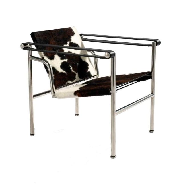 Le Corbusier LC1 Style Sling Armchair - Pony