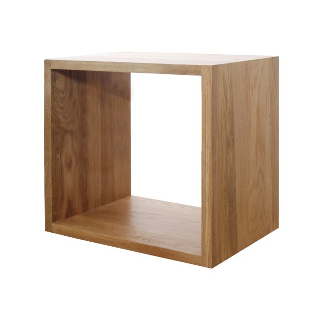 Martello oak-cube-side-table