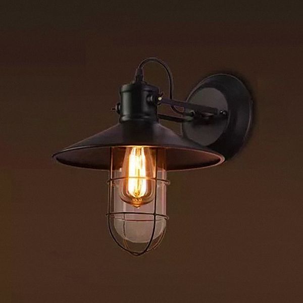 Bertoia Style Wall Lamp