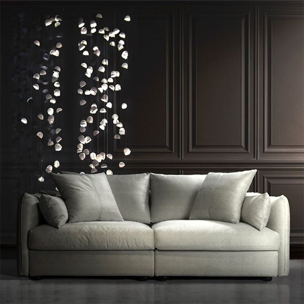 Boston Fabric Feather Down Sofa - 2 seater