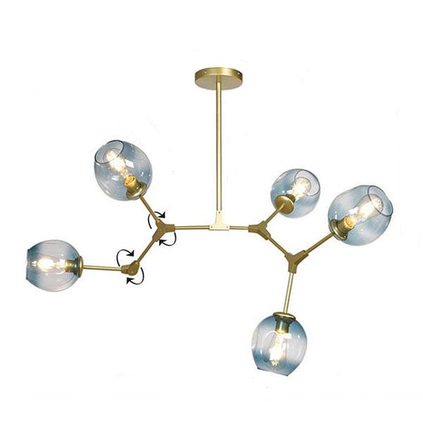 Branching Bubble Style Pendant Lamp