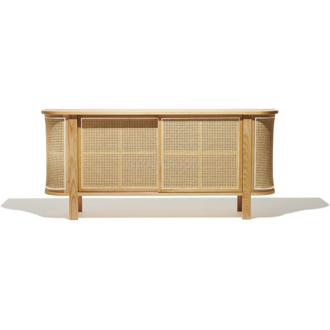 Chloe Contemporary Woven Cane Sideboard  / Cabinet / Console
