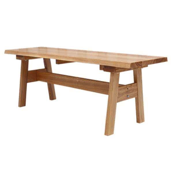 Bence Solid Oak Wood Multi-Purpose Bench and Coffee Table