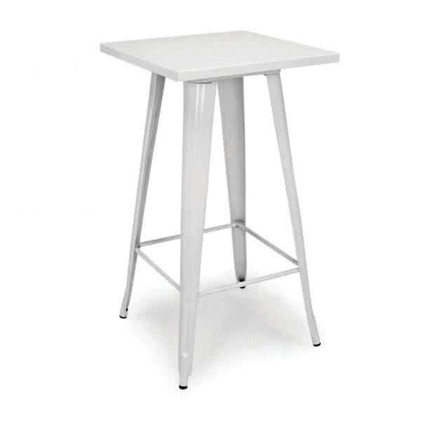 Xavier Pauchard Tolix Style Square Bar Table / High Table