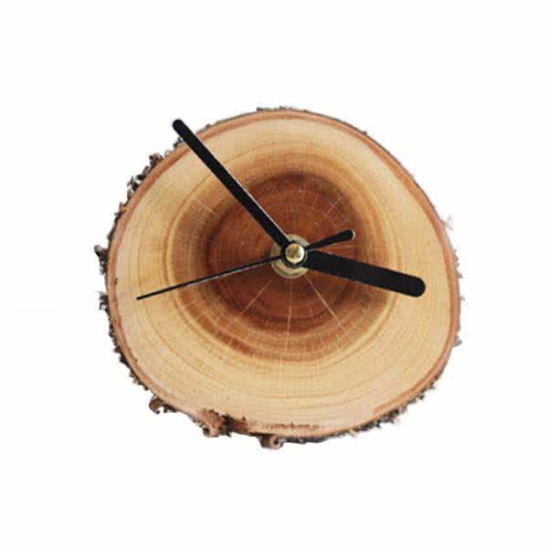 Natural Tree Trunk Desk Clock